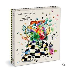MacKenzie-Childs Blooming Kettle Puzzle 750 Pc.